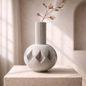 Lotus Sculptural Vase