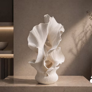 Abstract Sculptural Flower Vase
