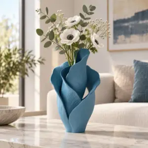 Sculptural Petal Vase